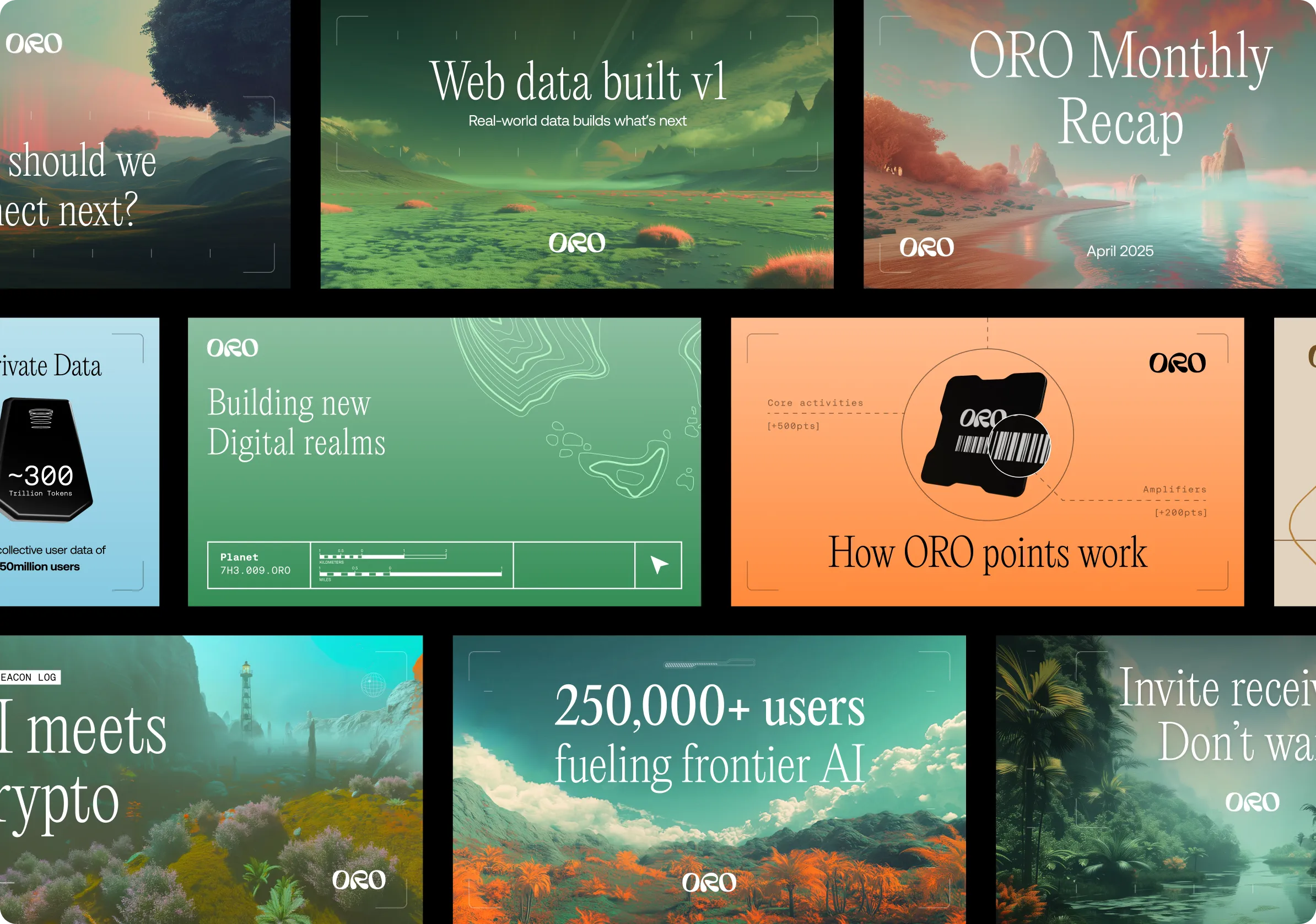 ORO Web Data Grid & Campaign Layouts